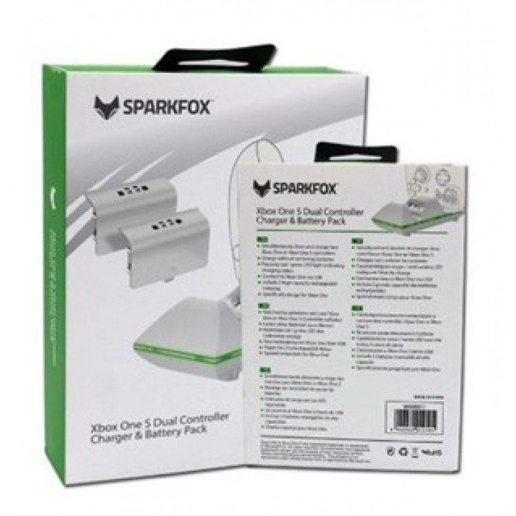 SparkFox Dual Controller Charge for Xbox One 